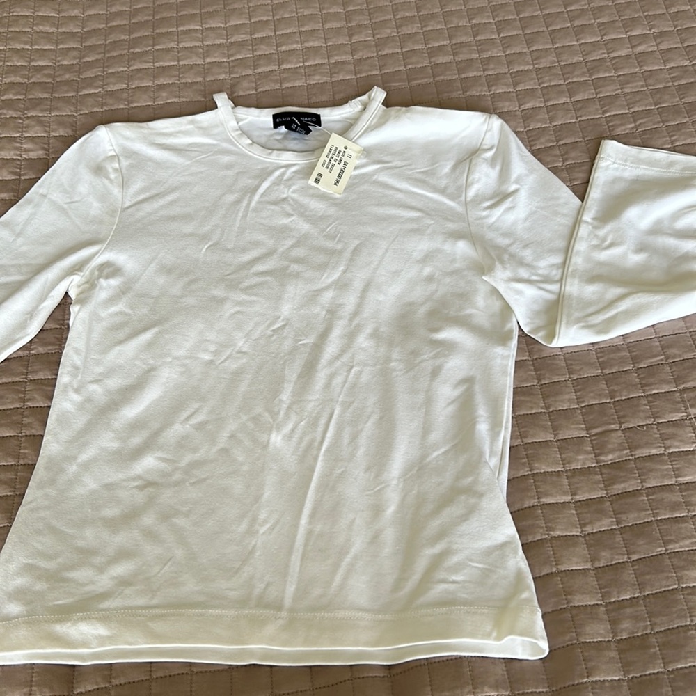 Women club Monaco top, cut out shoulder